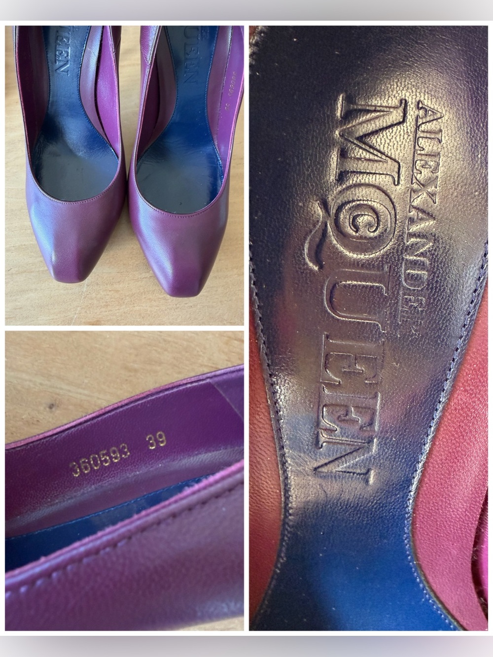 NWOT ALEXANDER MCQUEEN HIGH HEEL STILETTOS PUMPS - Picture 7 of 9